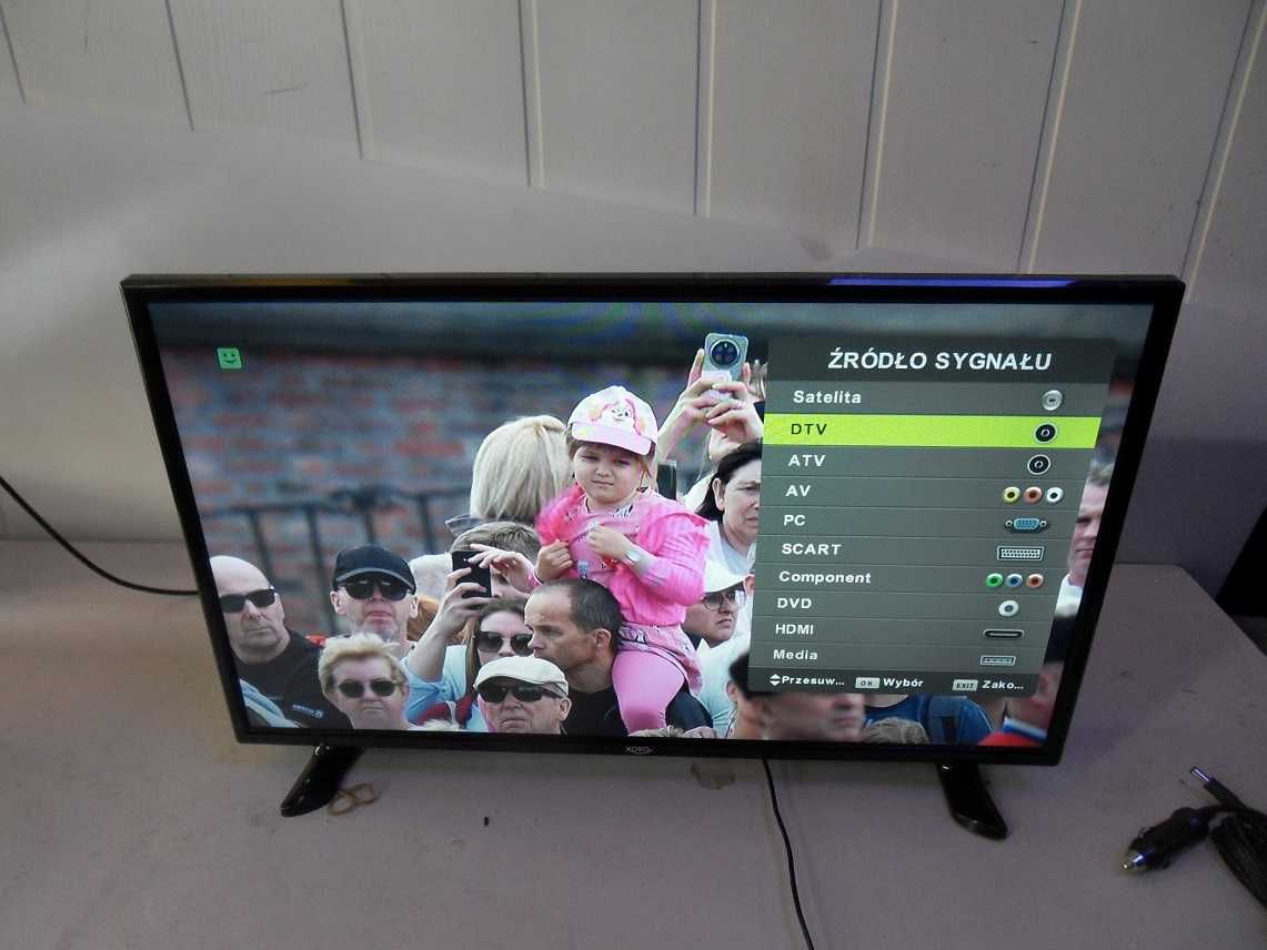 LED Tv 24" dvb-t/2 hevc gwarancja 12v i 230v