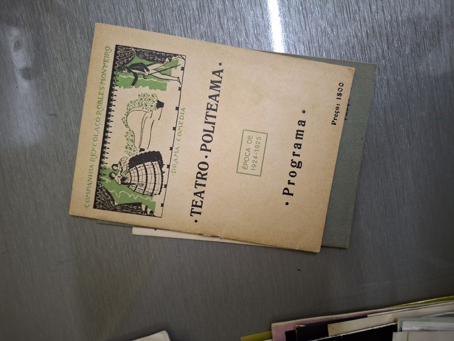 Programas antigos de teatro