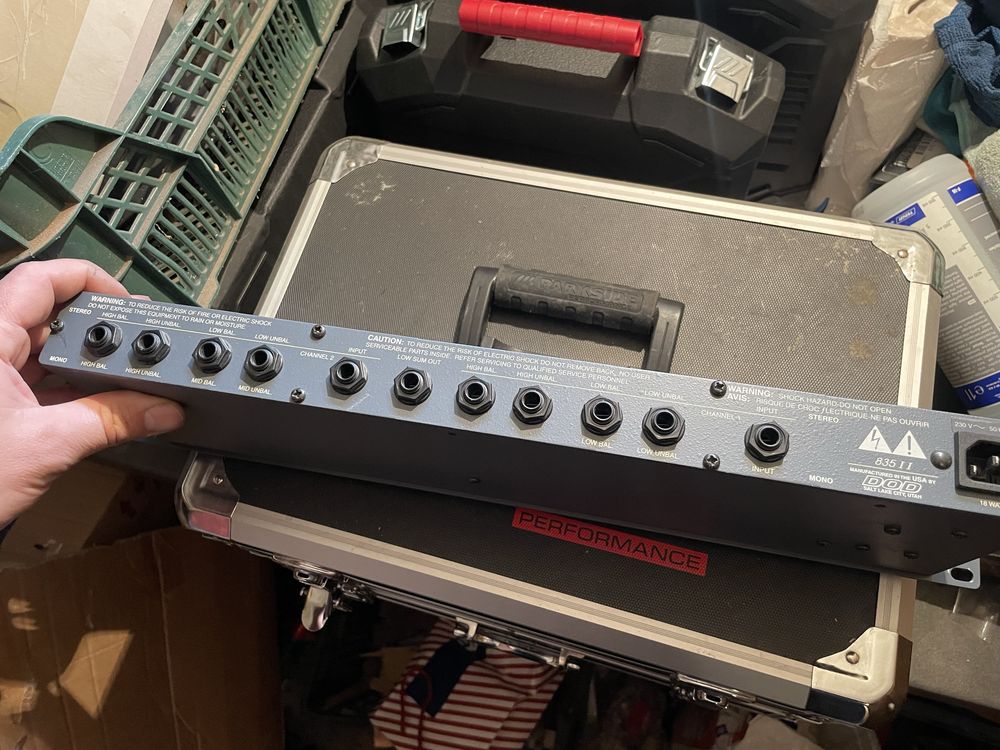 DOD 835 series II stereo crossover