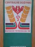 Pamiątka z PRL Dożynki Piotrków Trybunalski program rok 1979 *