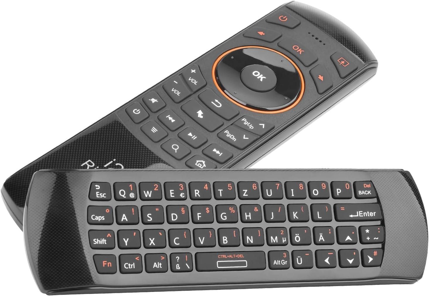 Rii Air Mouse z 6-osiowym żyroskopem, klawiatura