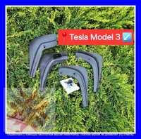 Бризговики Tesla Model 3 брызговики тесла модел 3 , НАБІР!