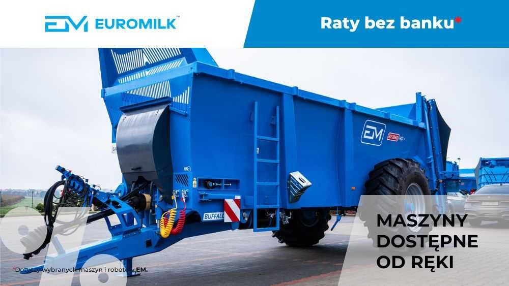 Rozrzutnik obornika EUROMILK Buffalo RX 1850 HD+ OD RĘKI