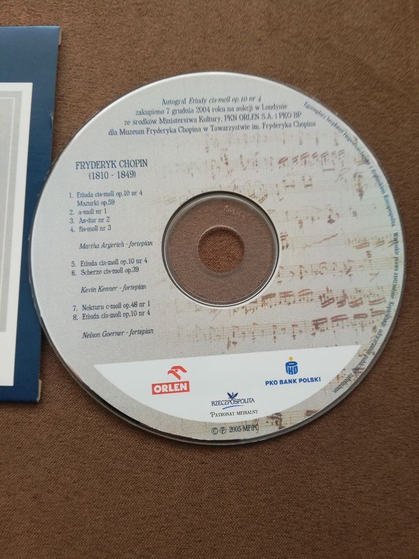 Chopin: Etiuda cis-moll op. 10 nr 4 - płyta CD. Martha Argerich i inni