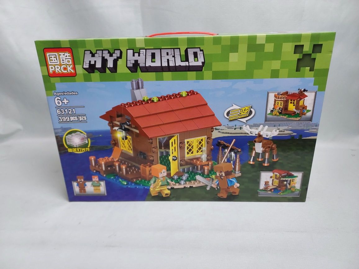 Klocki Minecraft My World 399el nie lego zabawki Nowe