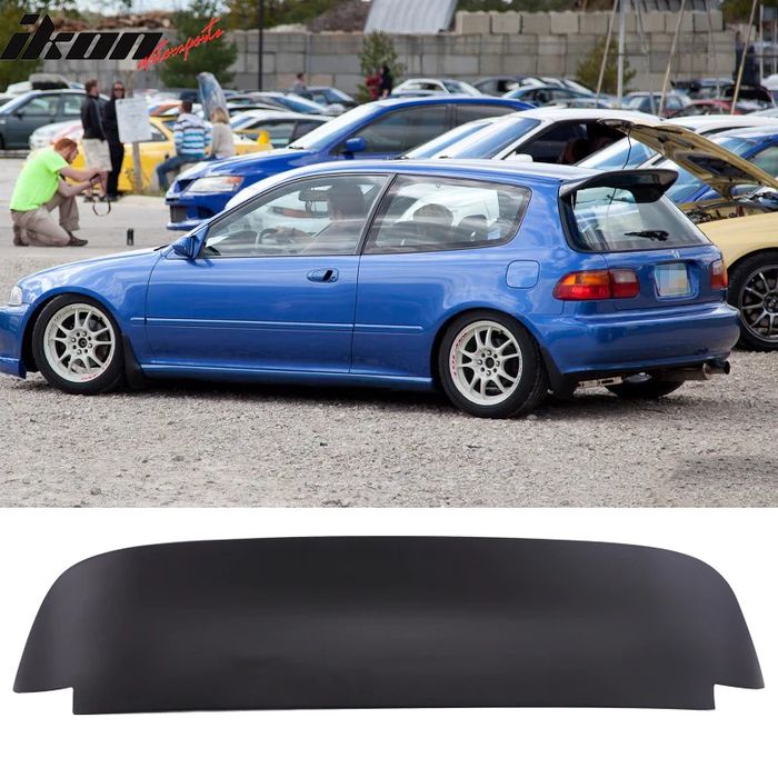 LIP SPOILER AILERON PALA ABA LÂMINA AVENTAL RABETA HONDA CIVIC SPOON EG EG6 TPEY-R TYPER VTI