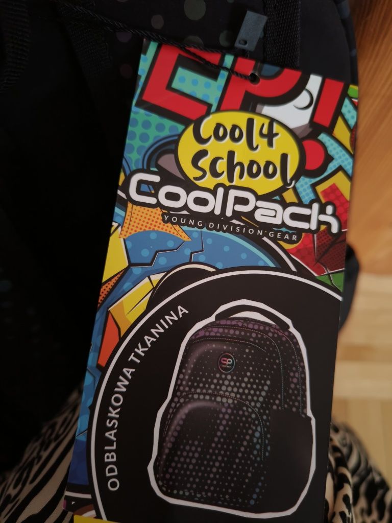 Plecak szkolny CoolPack 23l 4 komorowy