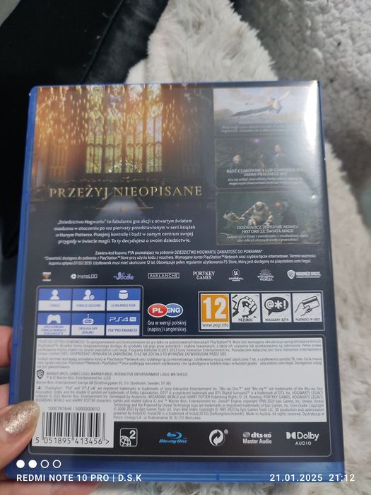 Gra PlayStation 4 Dziedzictwo Hogwartu
