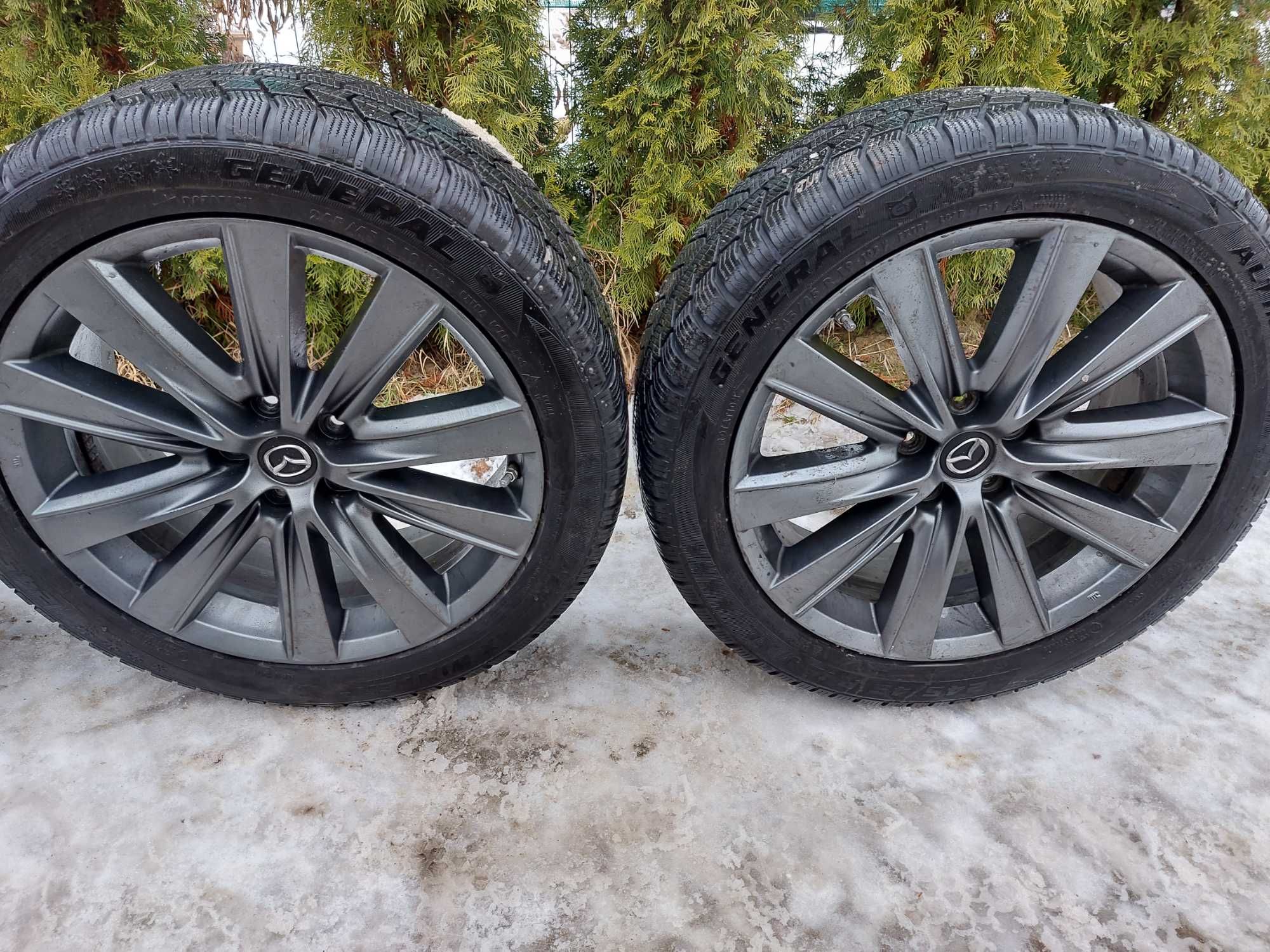 Koła felgi z oponami general mazda 6 GL  245/45R19 20r. 5x114,3