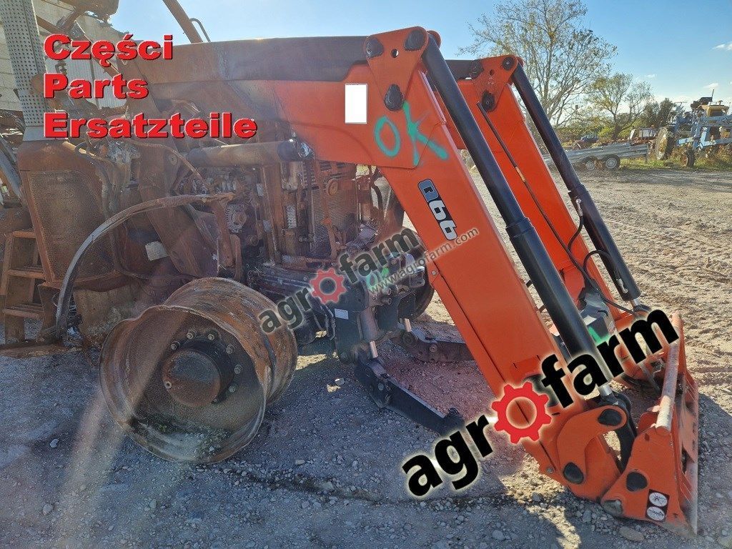 Kubota M7-171 części, skrzynia most silnik wał oś