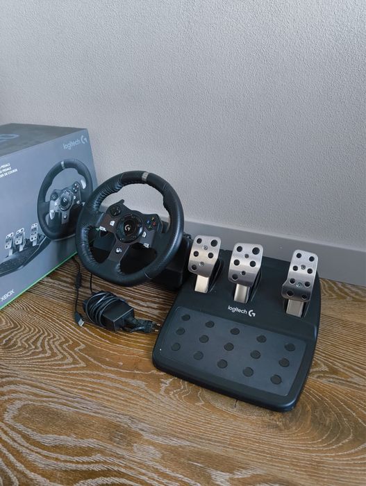 Logitech G920 kierownica xbox komputer