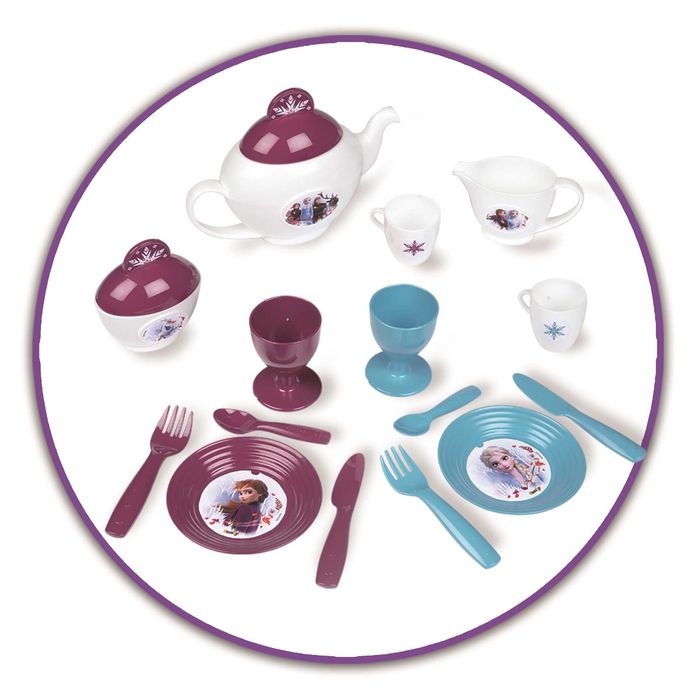 Дитячий Возик "Фроузен 2" з тацею, Smoby, 17 акс., 310517