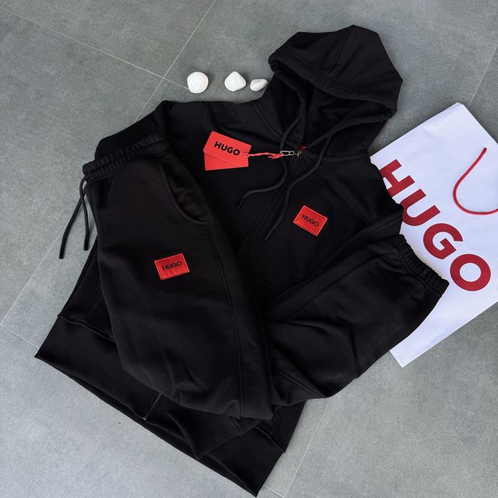 Чорний спортивний костюм Hugo Boss