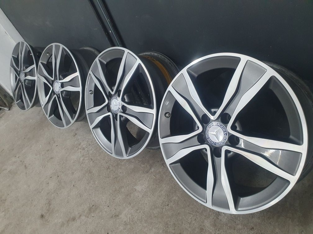 ALUFELGI MERCEDES C Klasa W205 S205 BiColor Jak NOWE! + Czujniki TPMS