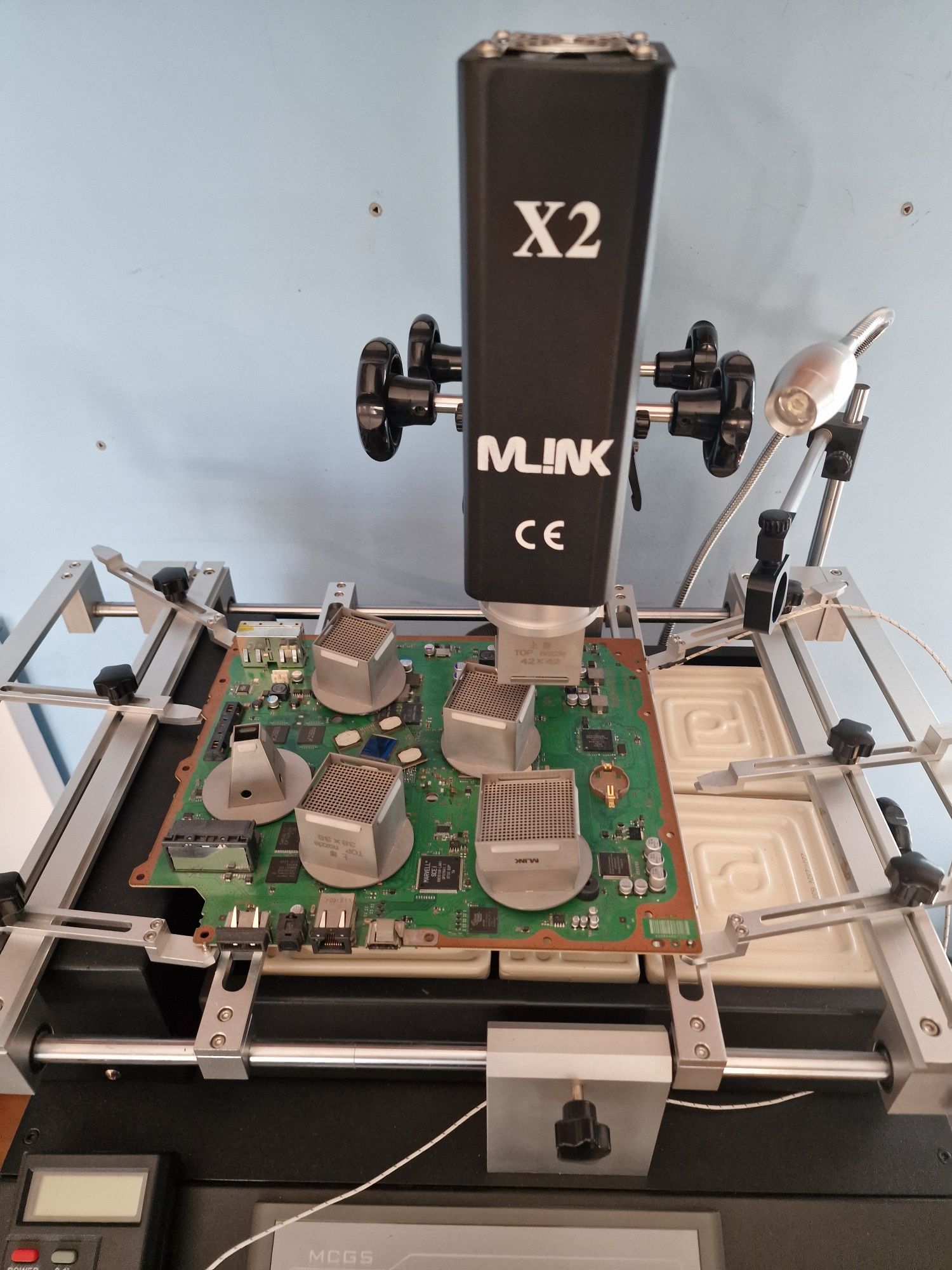 Maquina reballing MLINK X2 como nova