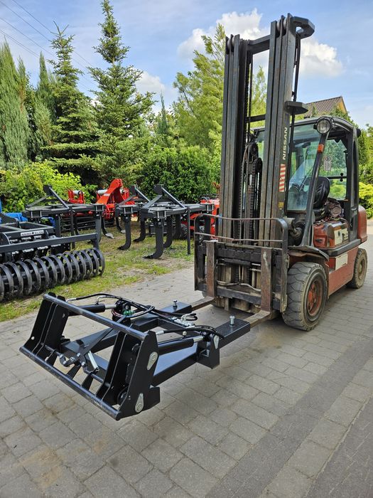 Adapter hydrauliczny z ramką euro na widły  paletowe .