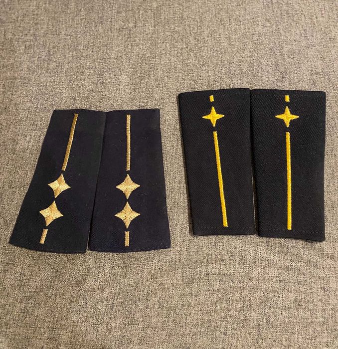 pagony Straży Miejskiej : mł. inspektor i inspektor