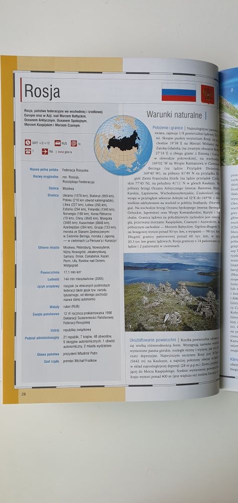 Wielki Encyklopedyczny Atlas Świata-tom 6-Europa Wschodnia, Azja  Półn