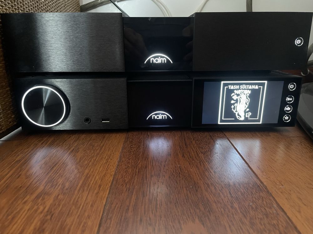 NAIM NSC222 + NAP250 streamer, preamp + końcówka mocy wzmacniacz