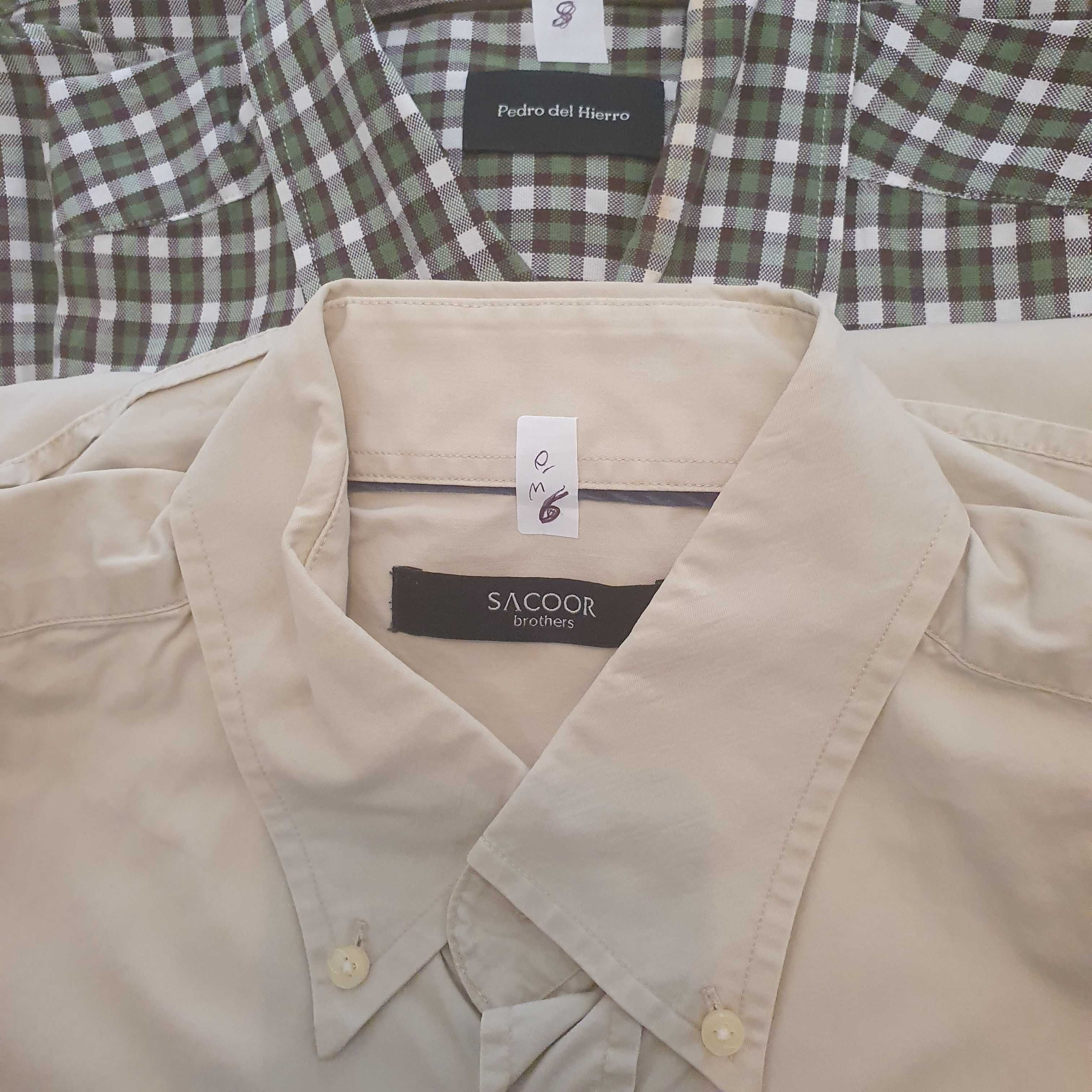 Camisas manga comprida e curta de homem