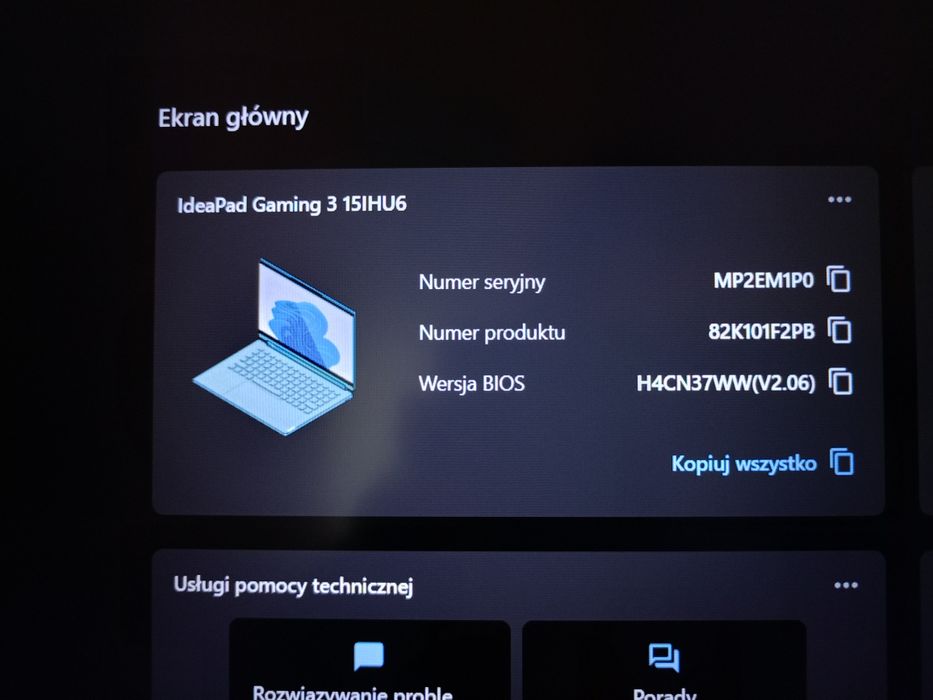 Lenovo IdeaPad Gaming 3 Intel i5-11320H Gtx1650