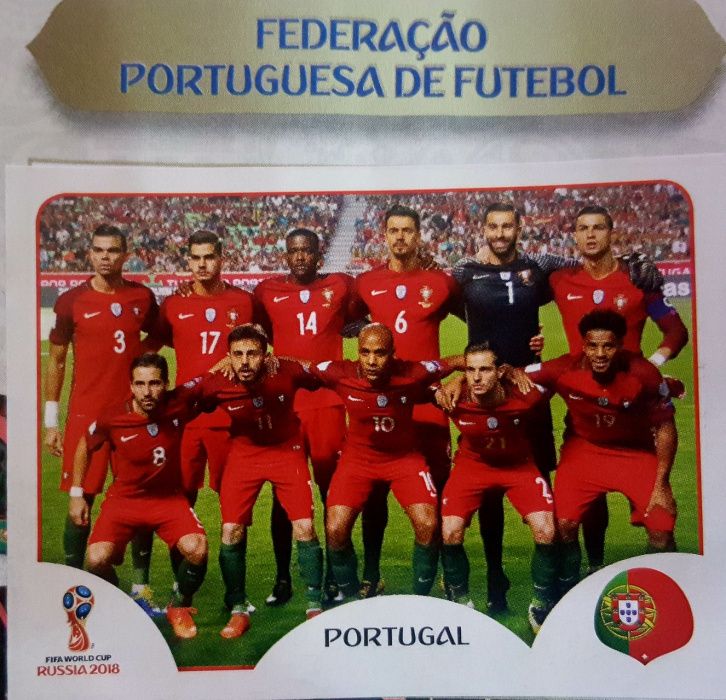 Colecção de cromos FIFA World Cup RÚSSIA 2018