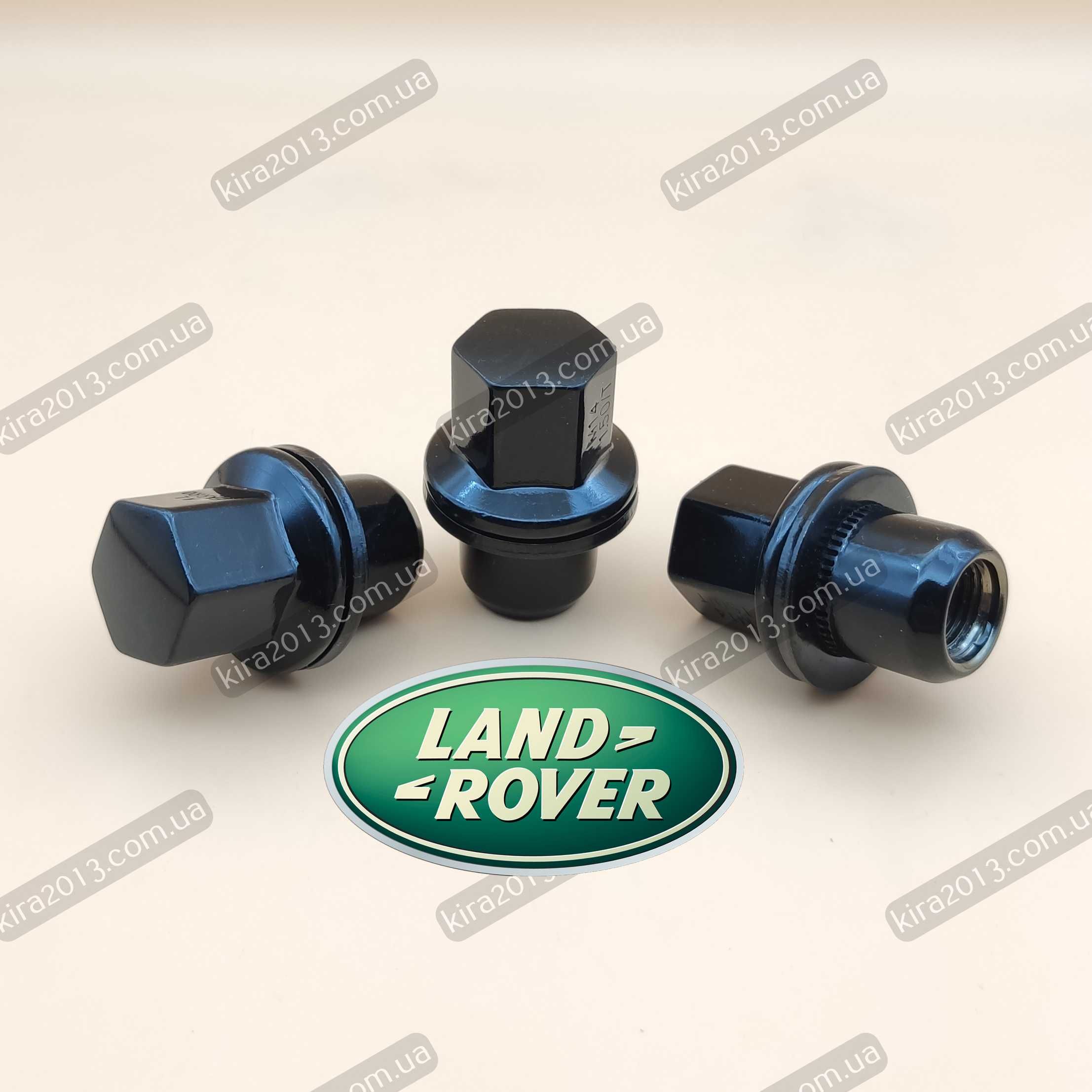Черные гайки Ренж Ровер Land Rover Discovery Range Rover Sport цельные
