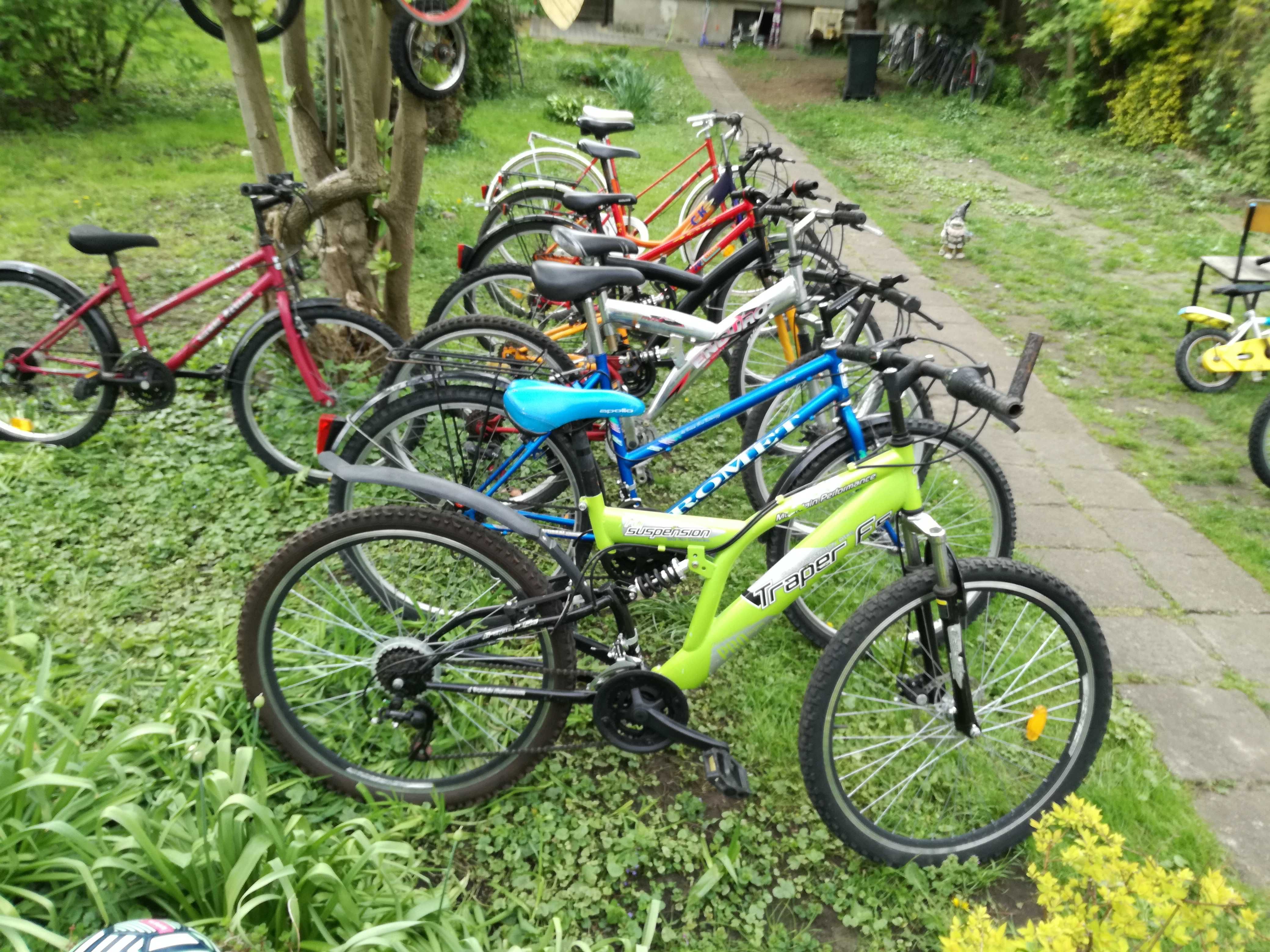 dużo rowerów małych i dużych , najtańsze ceny w Radomiu /ZOBACZ
