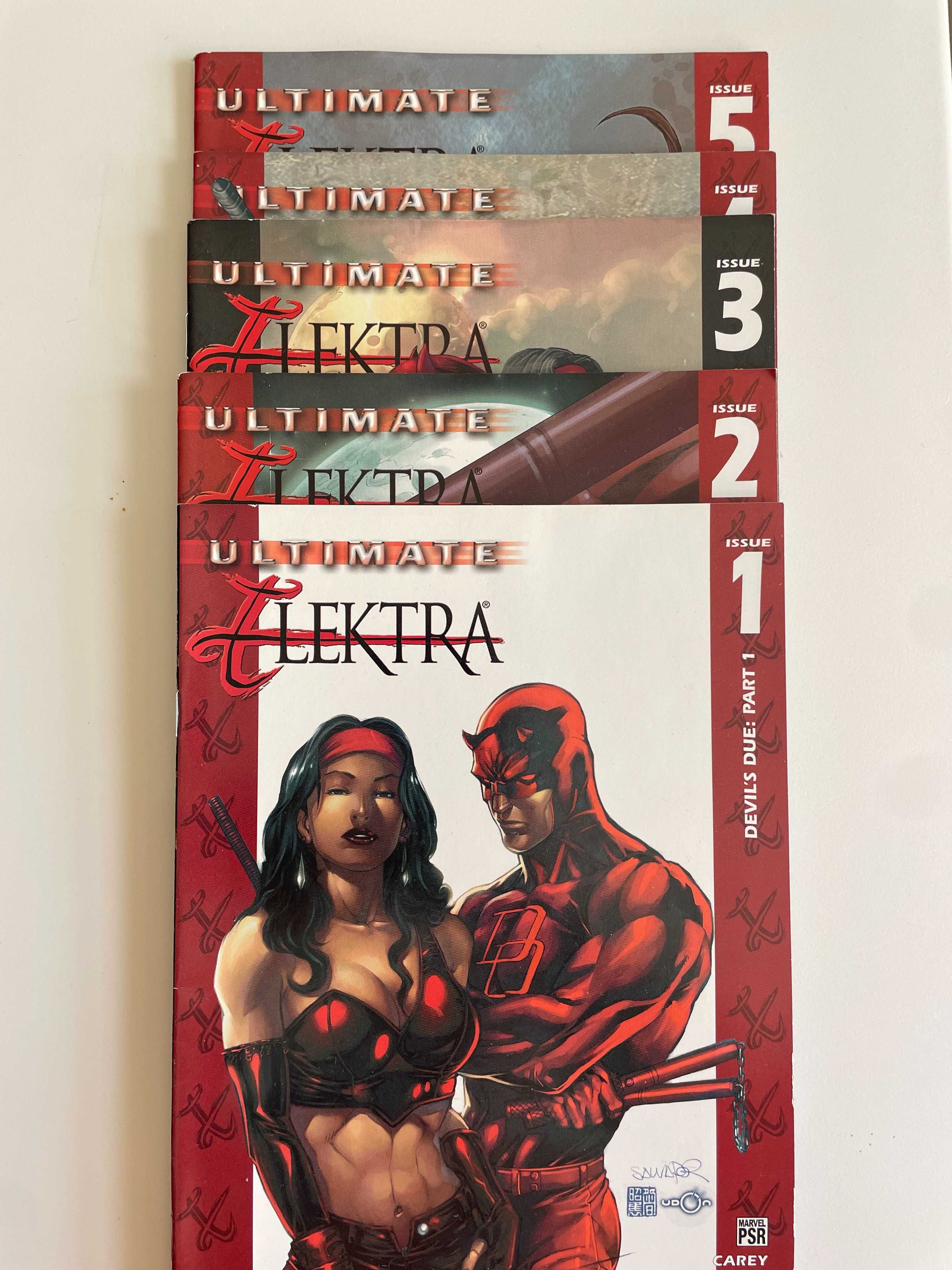 Ultimate Elektra Marvel Comics: Coleção Completa (2004)