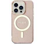 Etui Guess Glitter Gold Magsafe Na Iphone 11 / Xr - Różowe