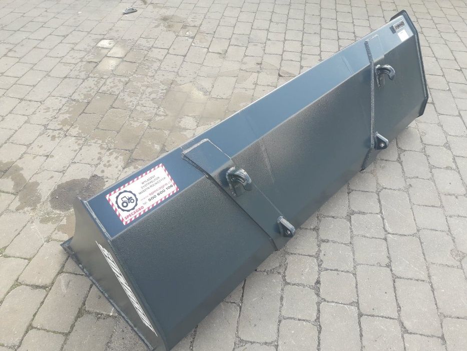 ŁYŻKO-KROKODYL do załadunku obornika lub kiszonki ząb palony  SONAROL