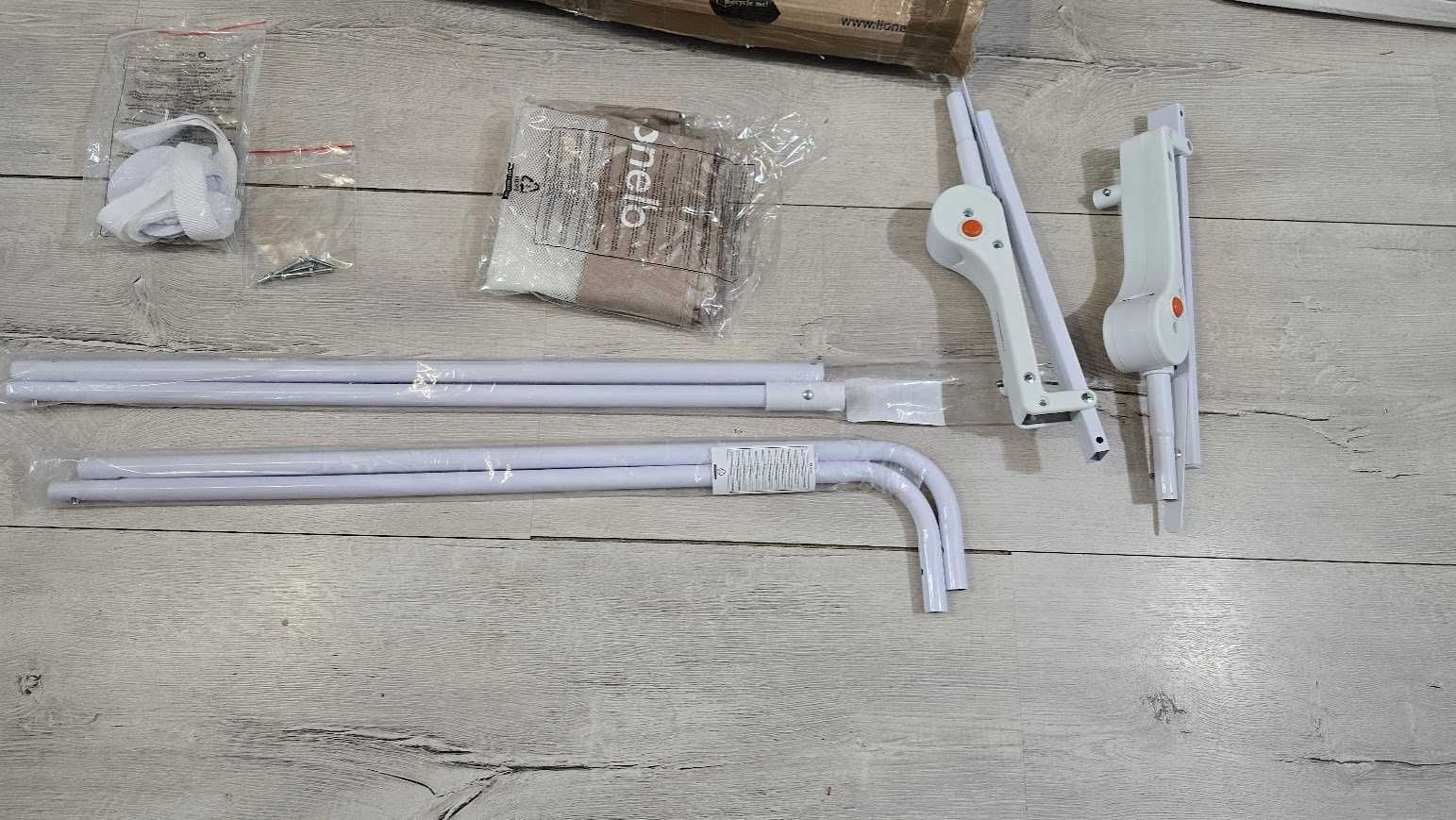 Lionelo Eva zabezpieczająca barierka do łóżka łóżeczka składana 150 cm
