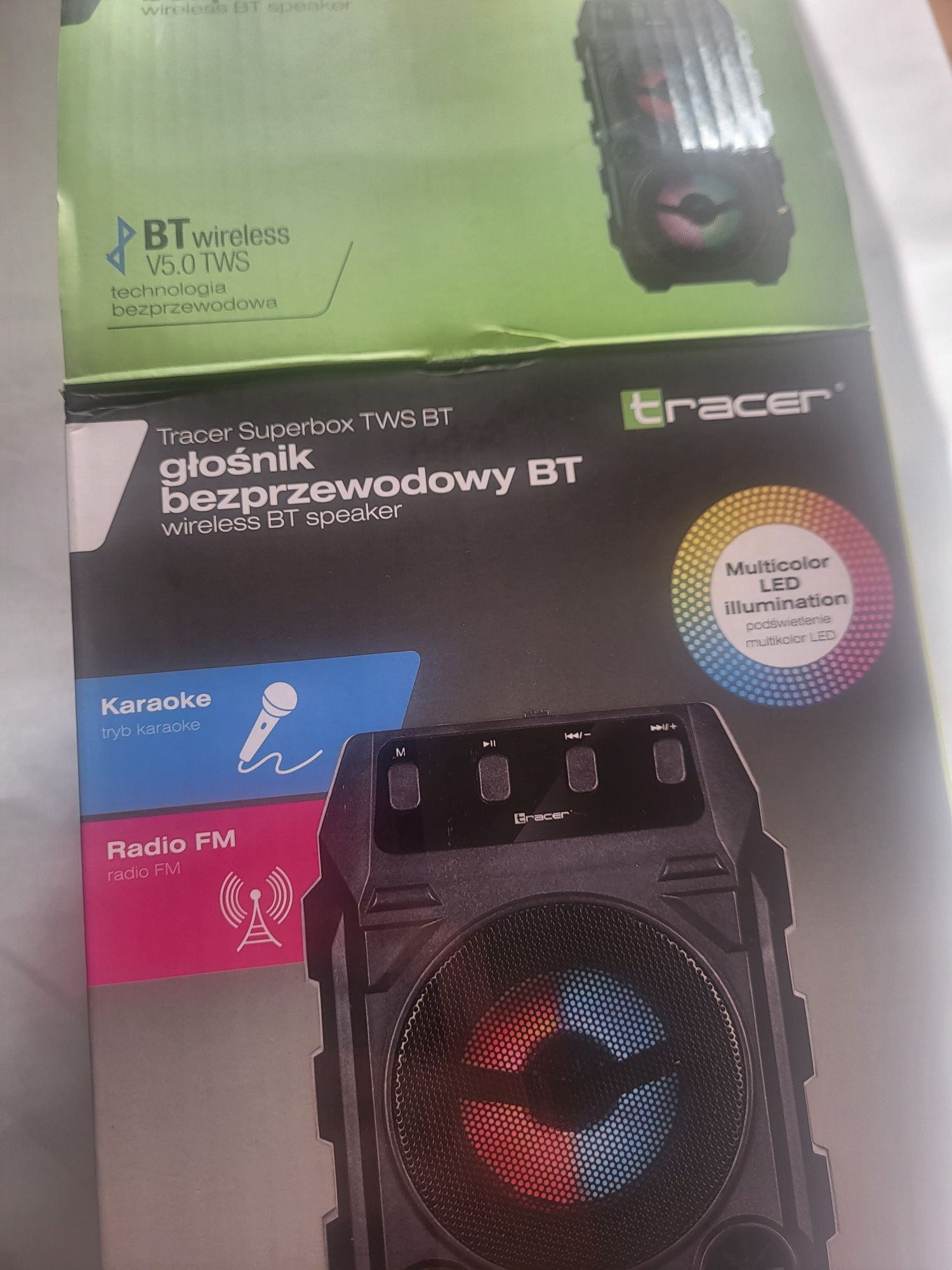 Tracer Superbox TWS BT głośnik bezprzewodowy B wireless BT speaker
