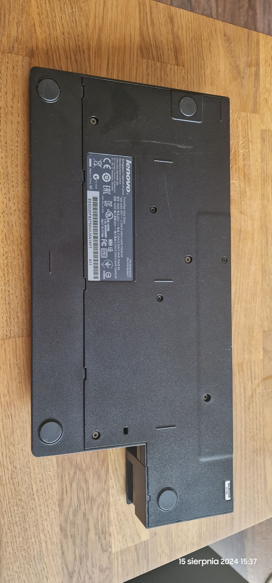 Stacja dokująca Lenovo ThinkPad Pro Dock Typ 40A2 egzemplarz nr.2