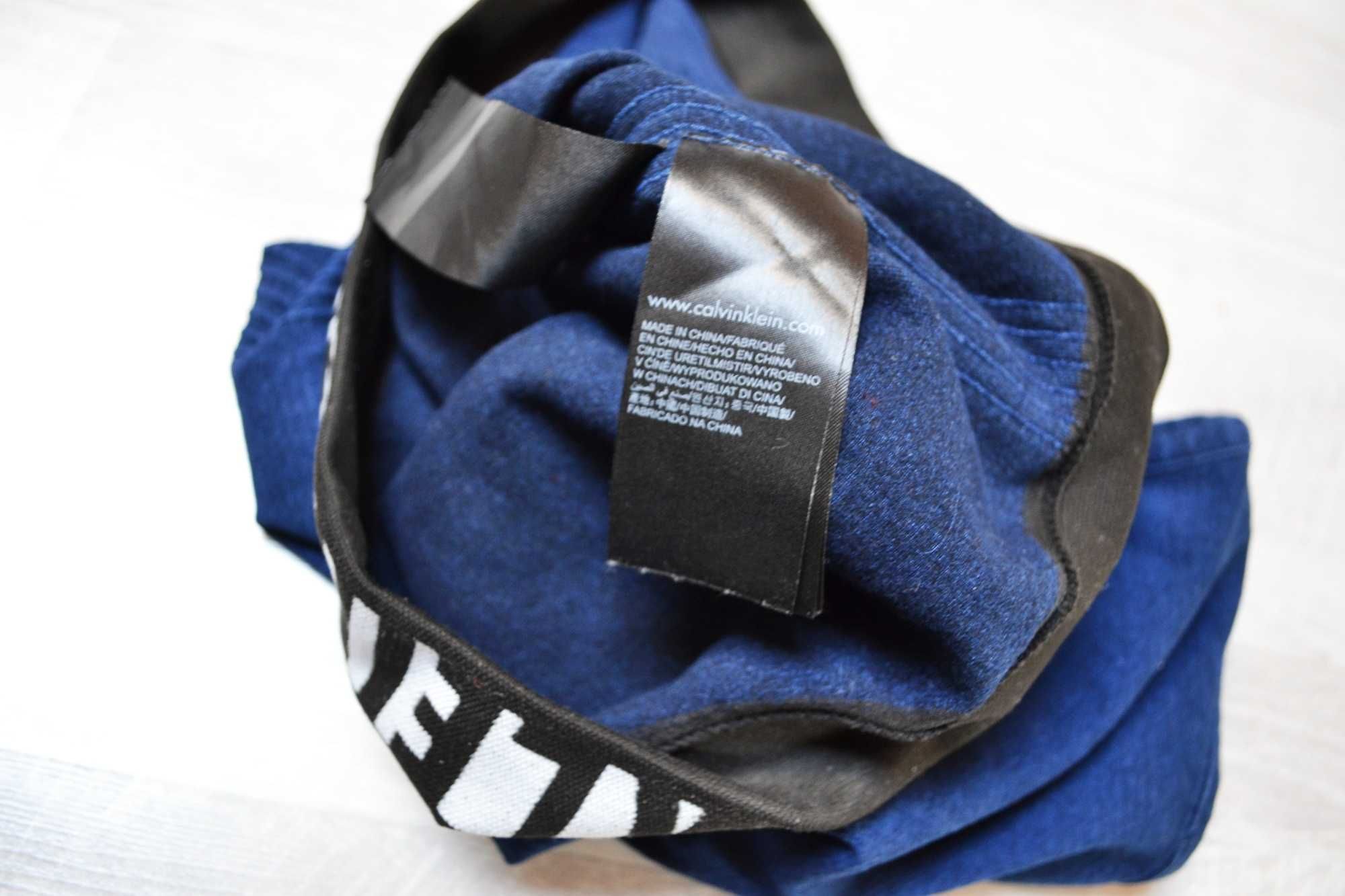 Calvin Klein Jeans S/M bluzka sweter kamizelka granatowa