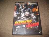 DVD "Serpentes a Bordo" com Samuel L. Jackson