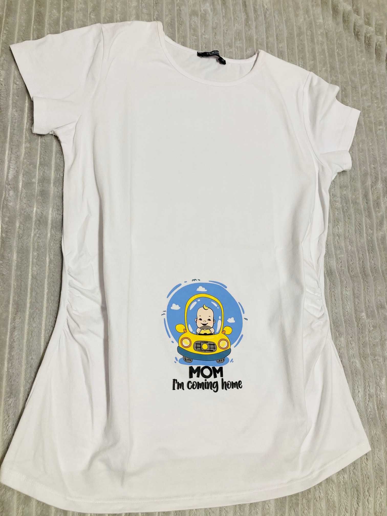 T-shirt ciążowy rozmiar M
