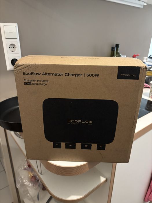 Автомобільна зарядна станція EcoFlow Alternator Charger 500 вт НОВА