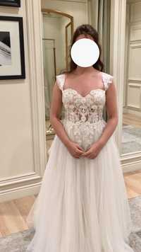 Piękna Suknia ślubna Pronovias 2020 Umbriel rozmiar 38 z metkami