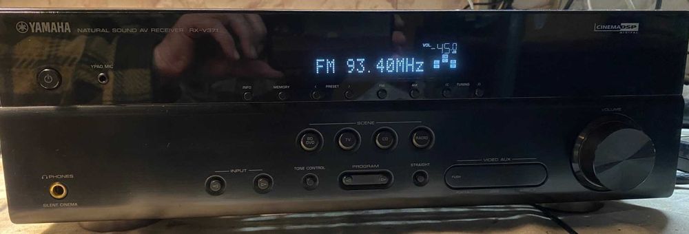 YAMAHA RX-V371 amplituner 5.1 DTS HDMI
