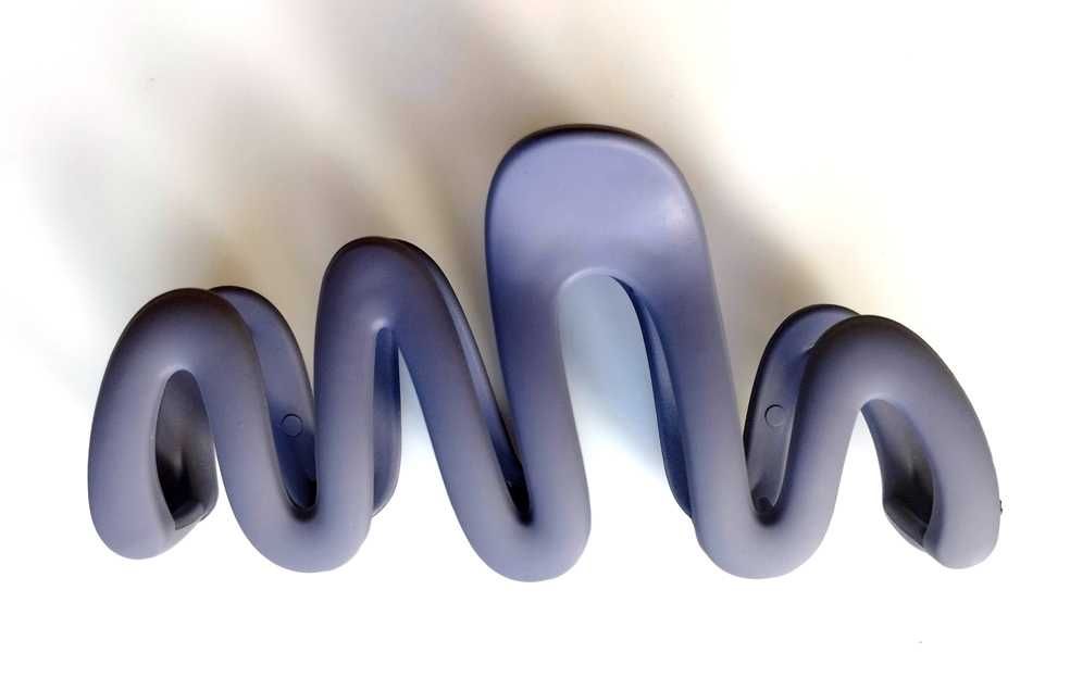 Заколка краб велика 105 мм soft touch