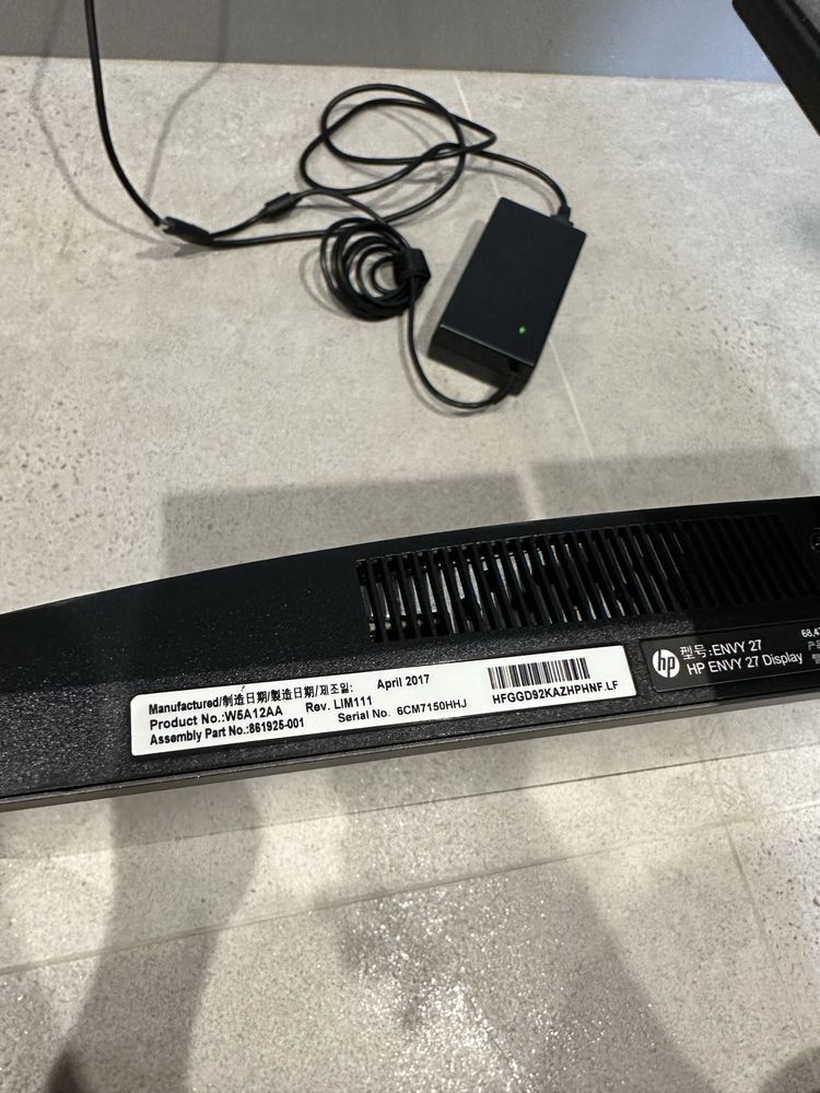 Монітор HP ENVY 27 27" (W5A12AA) тріснутий LCD оригінал