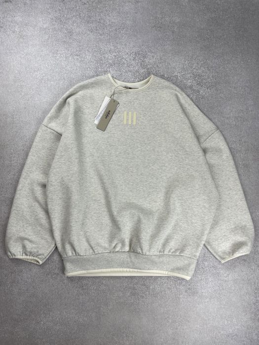 Adidas x fear of god athletics sweatshirt grey кофта світшот