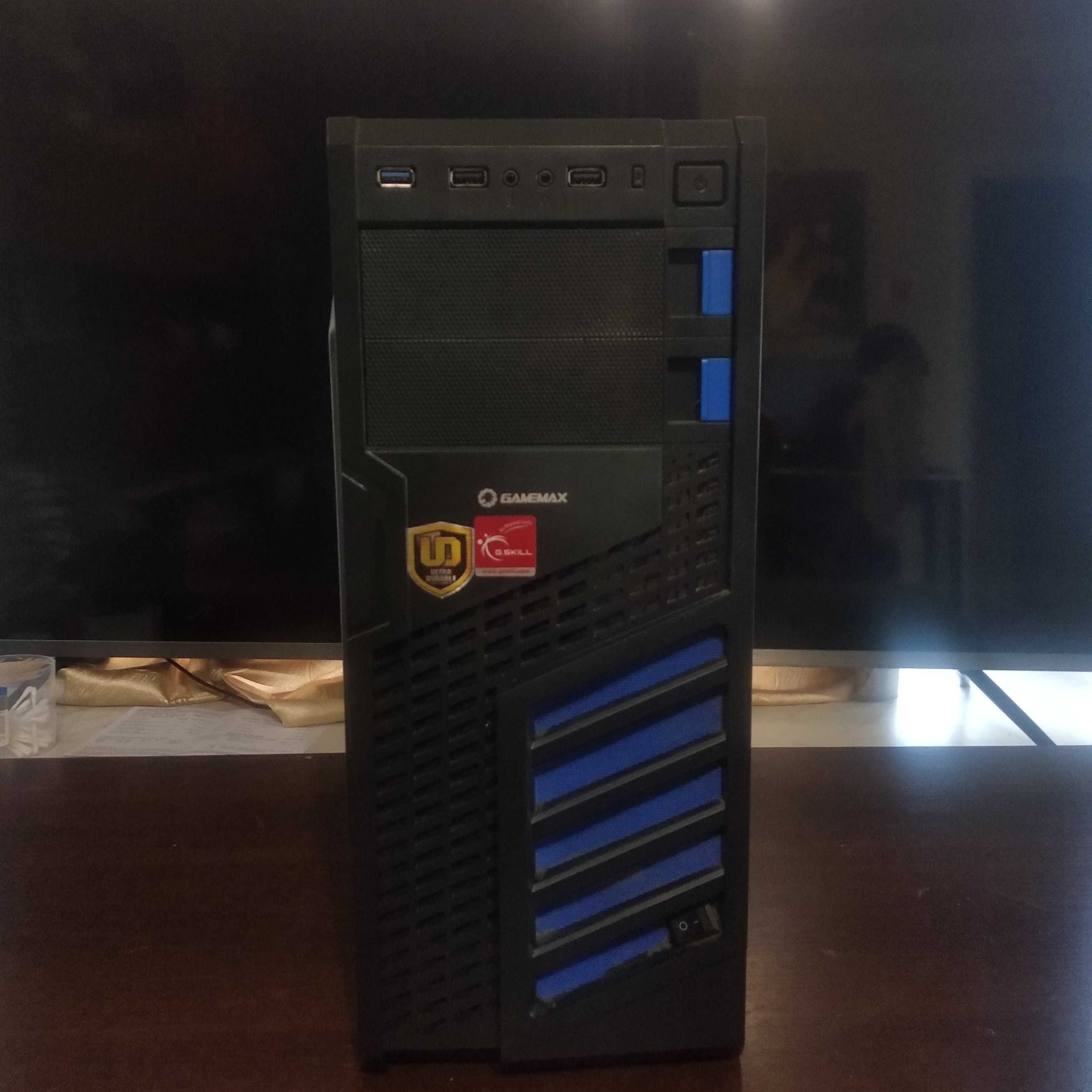 Ігровий ПК i5-7600, 16GB(8x2), 500GB SSD, 1TB HDD, GTX 1060 3Gb, 600W