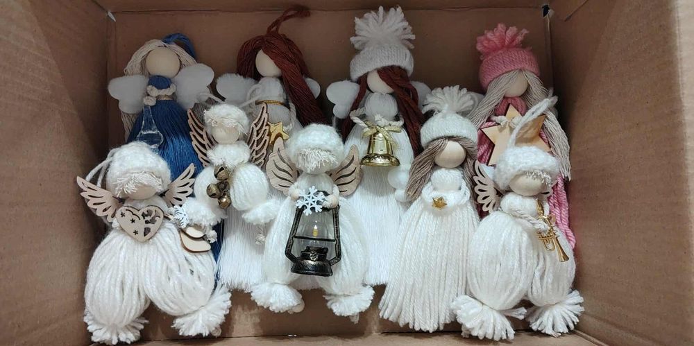 Aniołki na choinkę i nie tylko