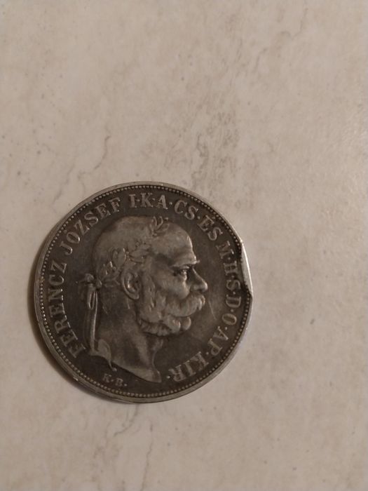 Moneta 5 koron Węgry