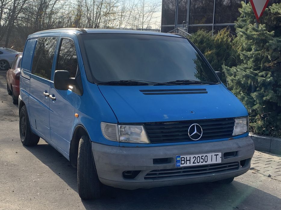 mercedes vito 2л газ бензин груз пасс