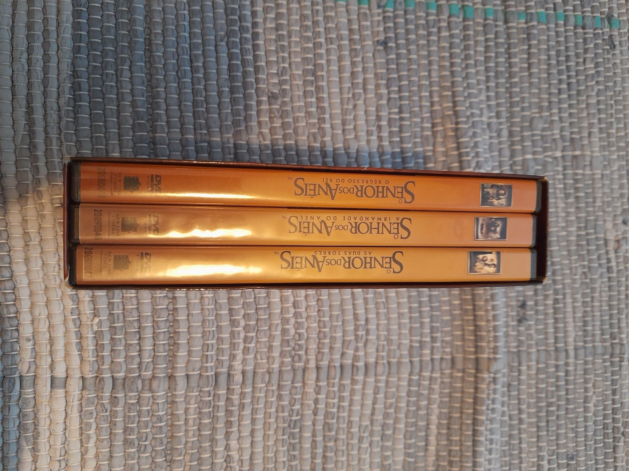 Colecao de filmes do Senhor dos Anéis