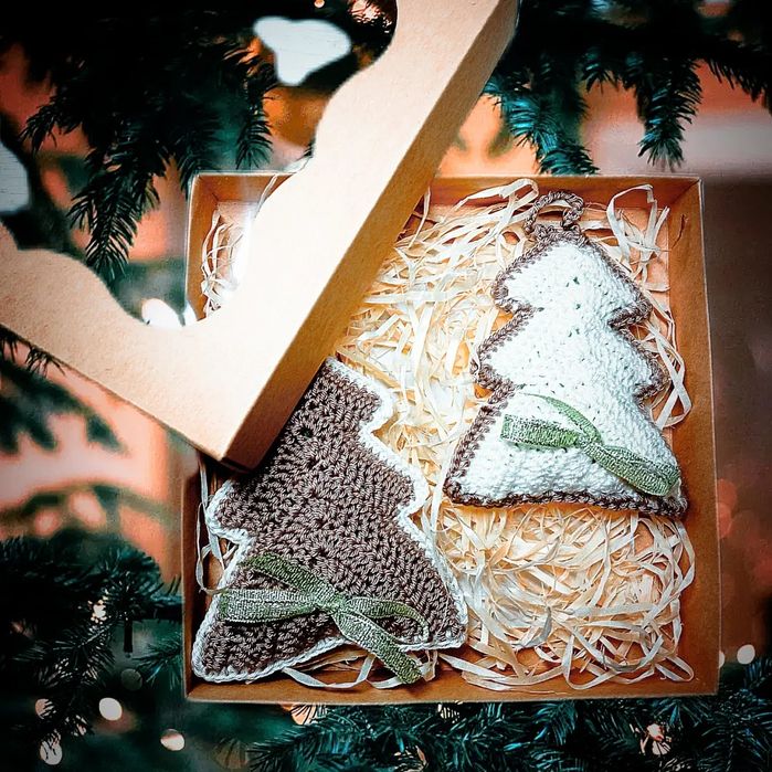 Ялинкові іграшки ручної роботи. Новорічний декор