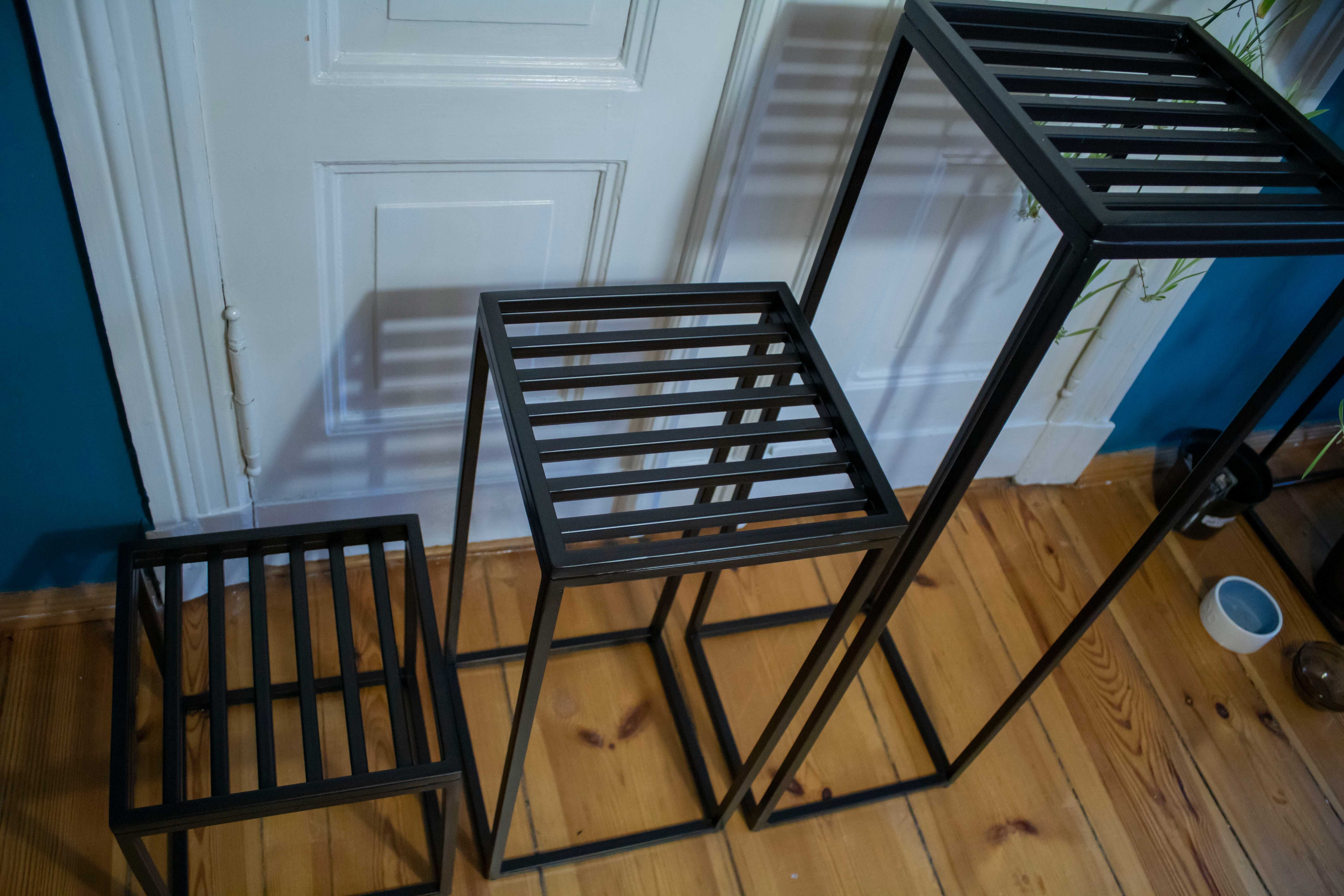 Kwietnik metalowy, LOFT, malowanie proszkowe